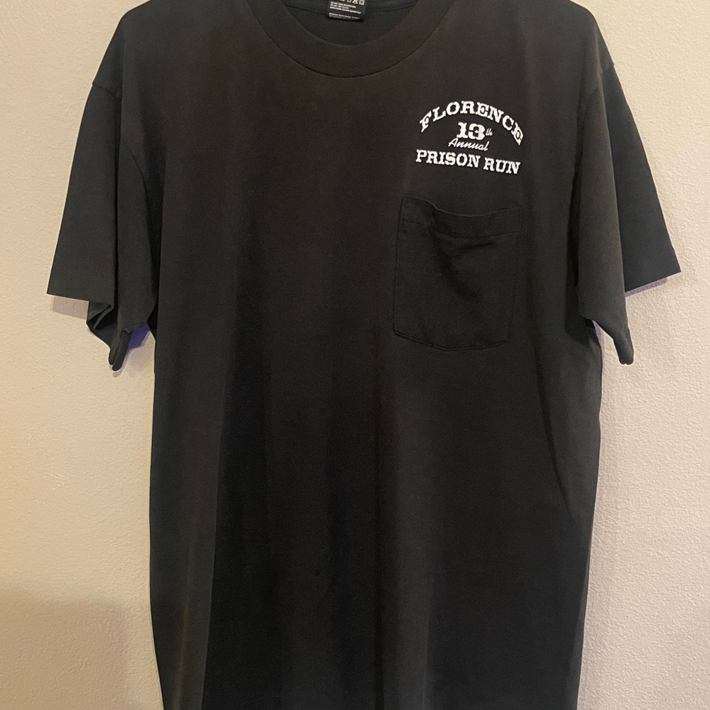 Vintage Florence 13th Annual Prison Run SINGLE STITCH Men’s Size Large VTG